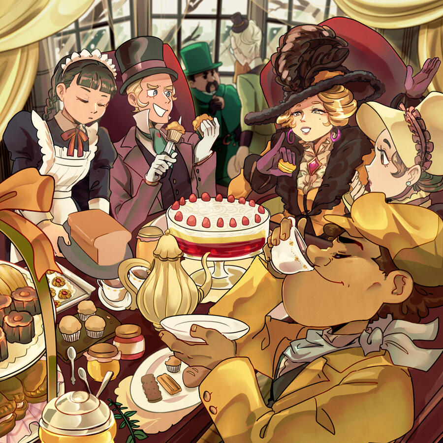 TGAA Afternoon Tea Zine.